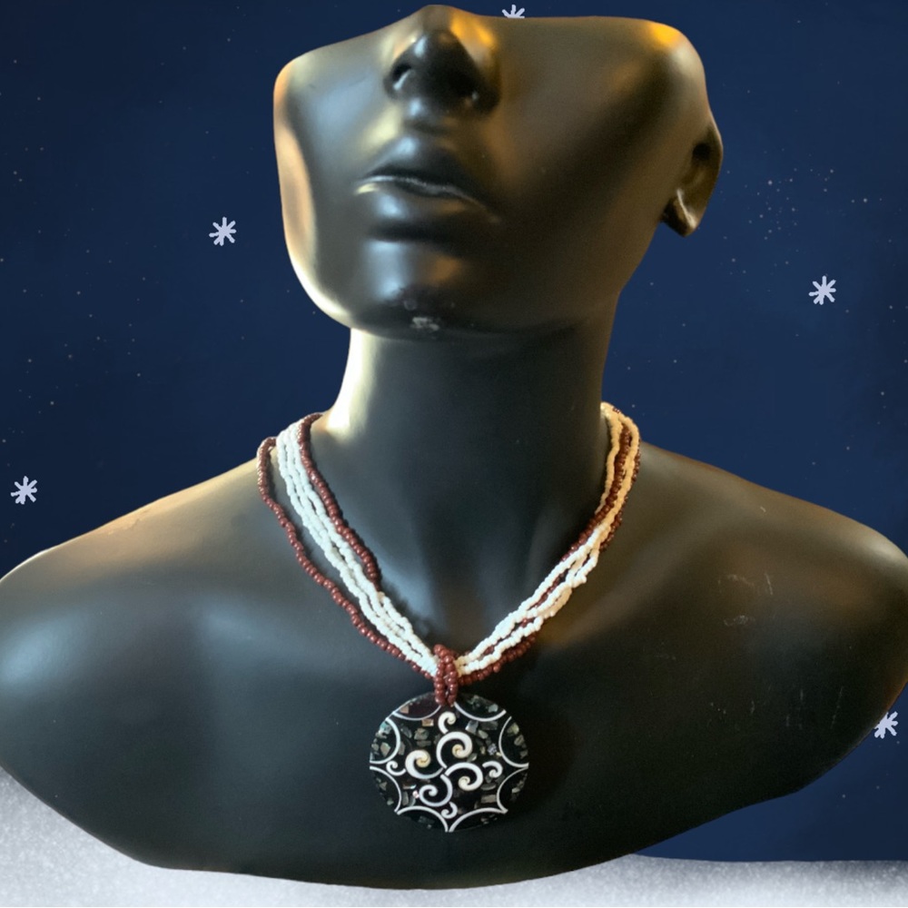 New. 16” Beaded Necklace(KY217)
